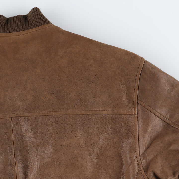 CAMEL ACTIVE Leather Blouson Men's XL equivalent /eaa492978