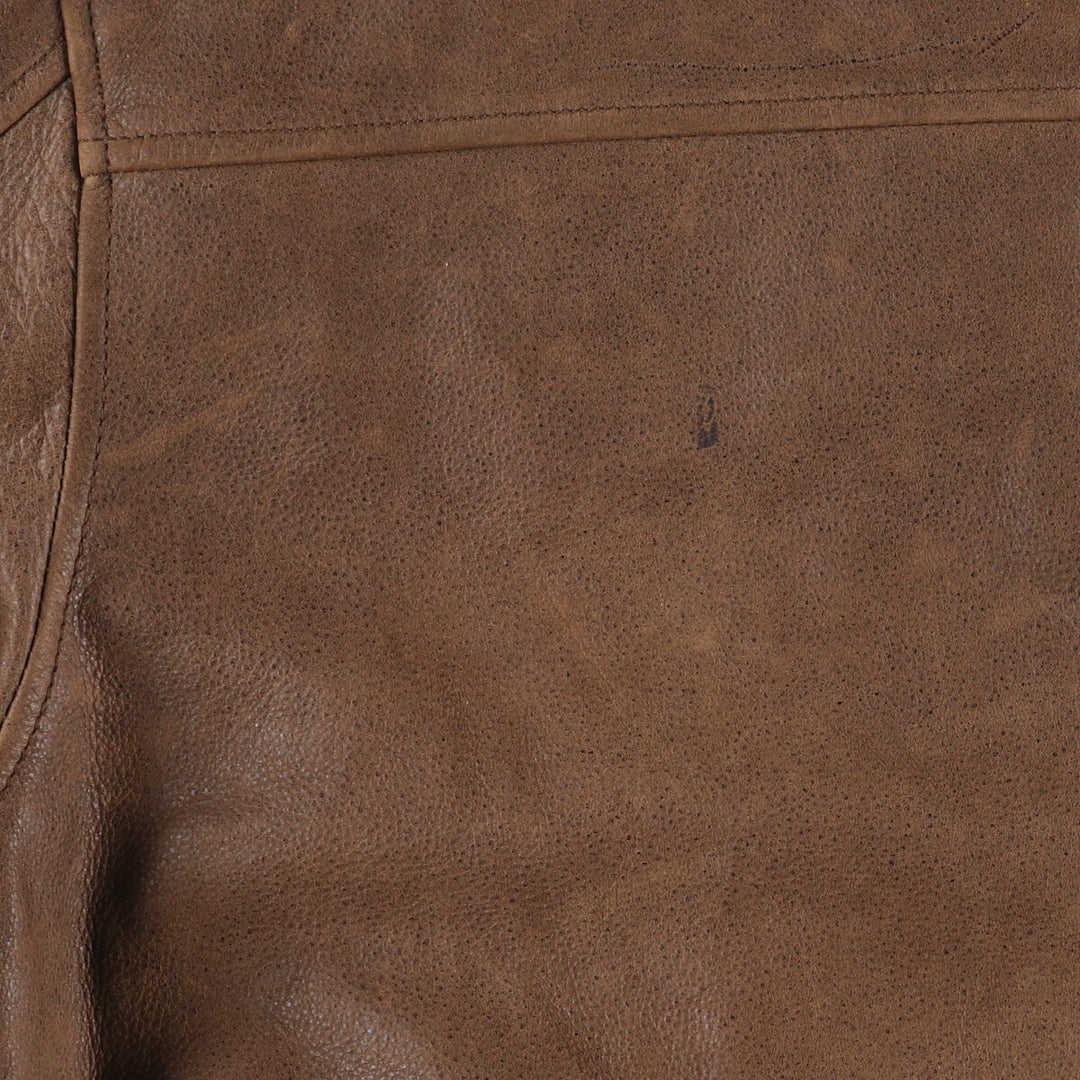 CAMEL ACTIVE Leather Blouson Men's XL equivalent /eaa492978