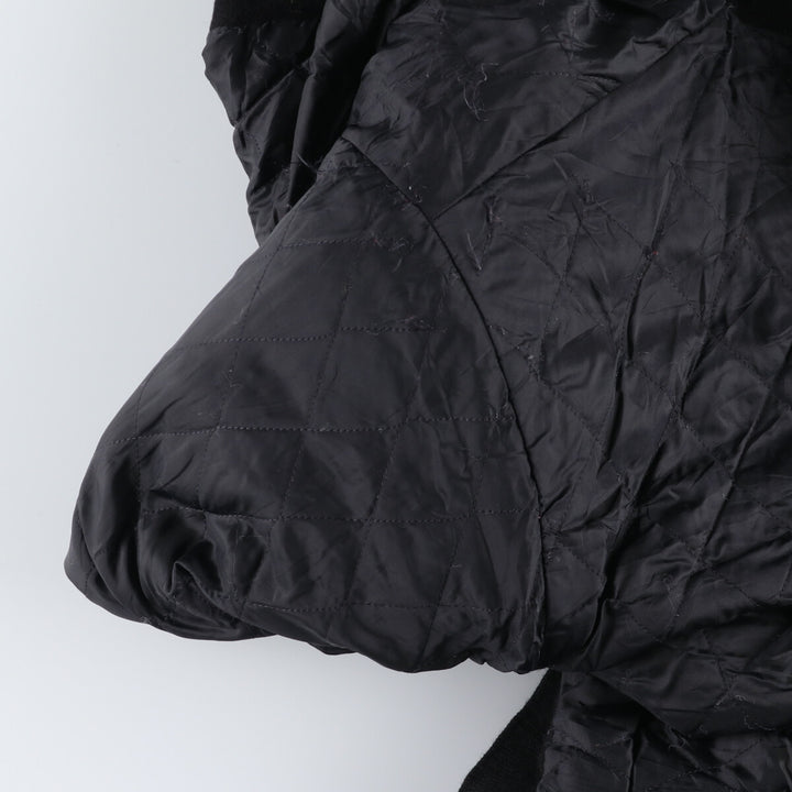 90'S REED SPORTSWEAR Leather Sleeve Wool Button Varsity Jacket Made in USA Men's M Size Vintage /eaa492988