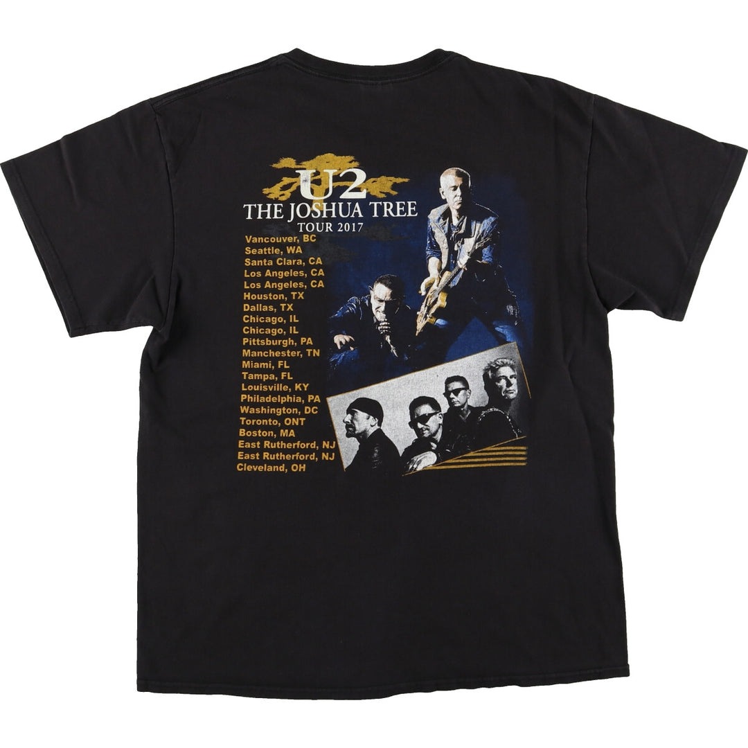 Delta DELTA U2 Band T-shirt, Men's L size /eaa493014