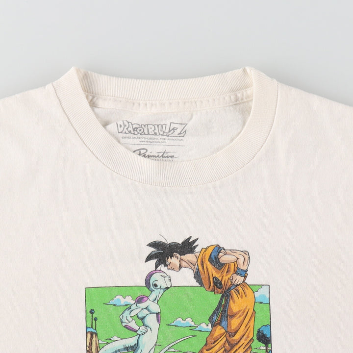 PRIMITIVE DRAGONBALL Z Dragon Ball Z Son Goku Frieza Anime Character Print T-Shirt Men's M size /eaa493138