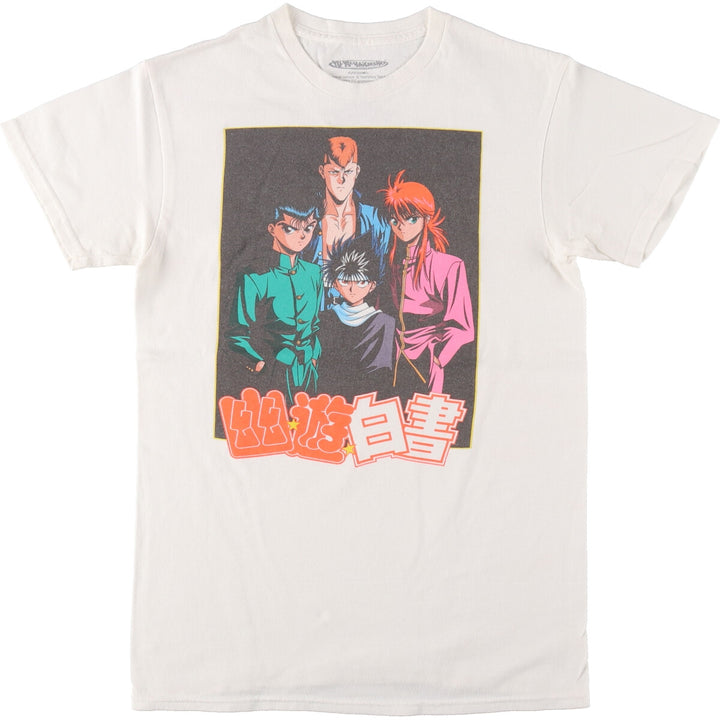 YU YU HAKUSHO Yu Yu Hakusho Anime Character Print T-Shirt Men's S Size /eaa493145