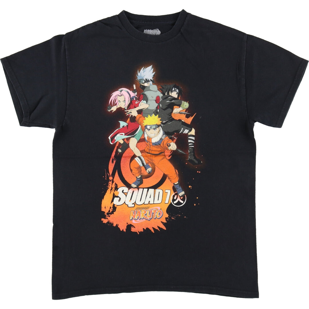 NARUTO Anime Character Print T-Shirt Men's M size /eaa493160