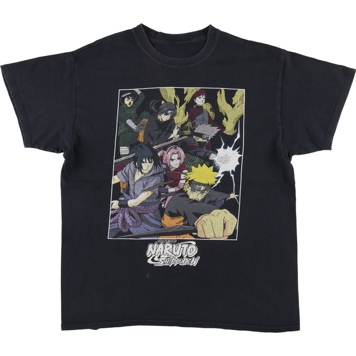 NARUTO Anime Character Print T-Shirt Men's M size /eaa493164