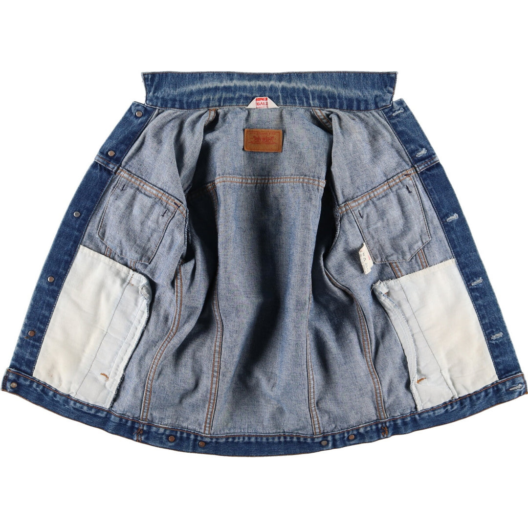 90'S Levi's 70506-0217 Euro Model Denim Jacket, Jean Jacket, Made in France, Men's S Size, Vintage /eaa493203