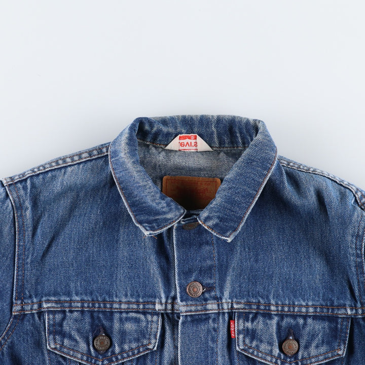 90'S Levi's 70506-0217 Euro Model Denim Jacket, Jean Jacket, Made in France, Men's S Size, Vintage /eaa493203