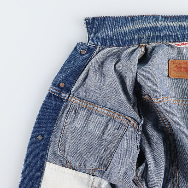 90'S Levi's 70506-0217 Euro Model Denim Jacket, Jean Jacket, Made in France, Men's S Size, Vintage /eaa493203