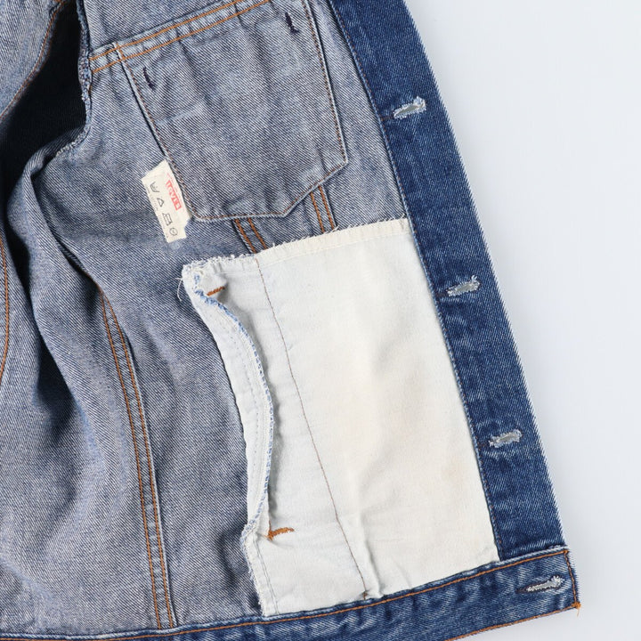 90'S Levi's 70506-0217 Euro Model Denim Jacket, Jean Jacket, Made in France, Men's S Size, Vintage /eaa493203