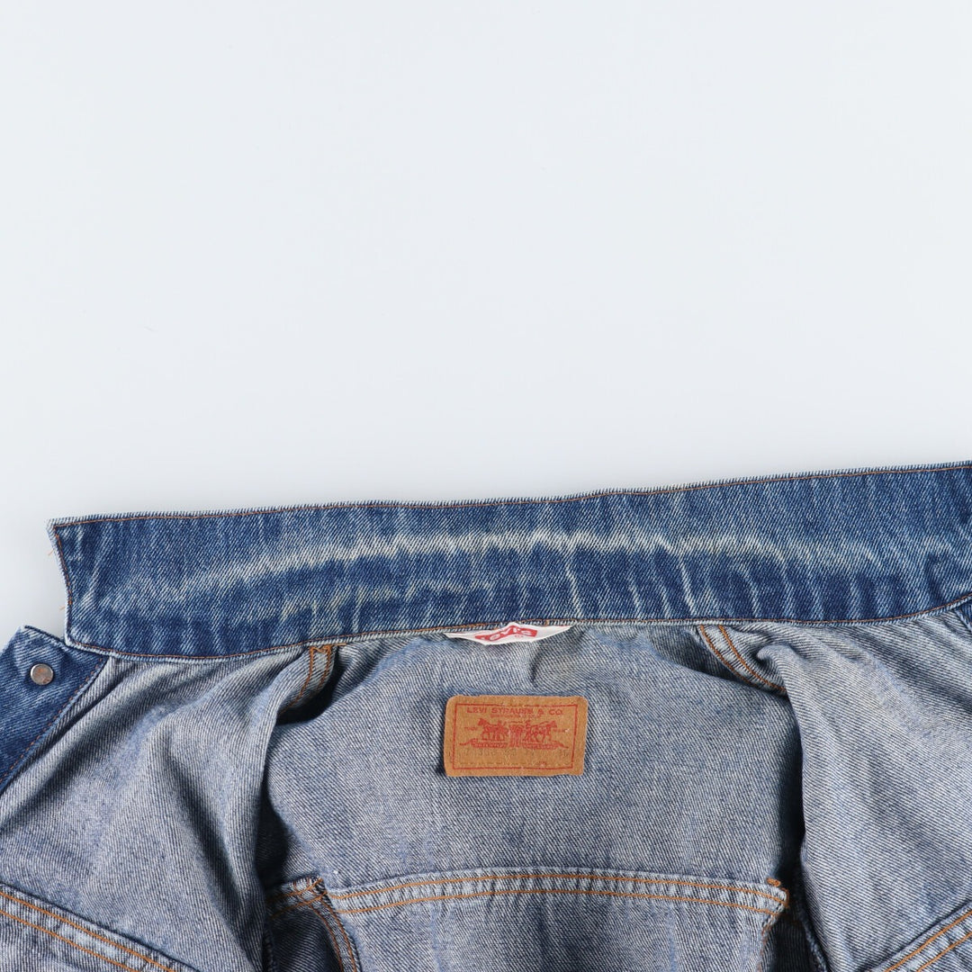 90'S Levi's 70506-0217 Euro Model Denim Jacket, Jean Jacket, Made in France, Men's S Size, Vintage /eaa493203