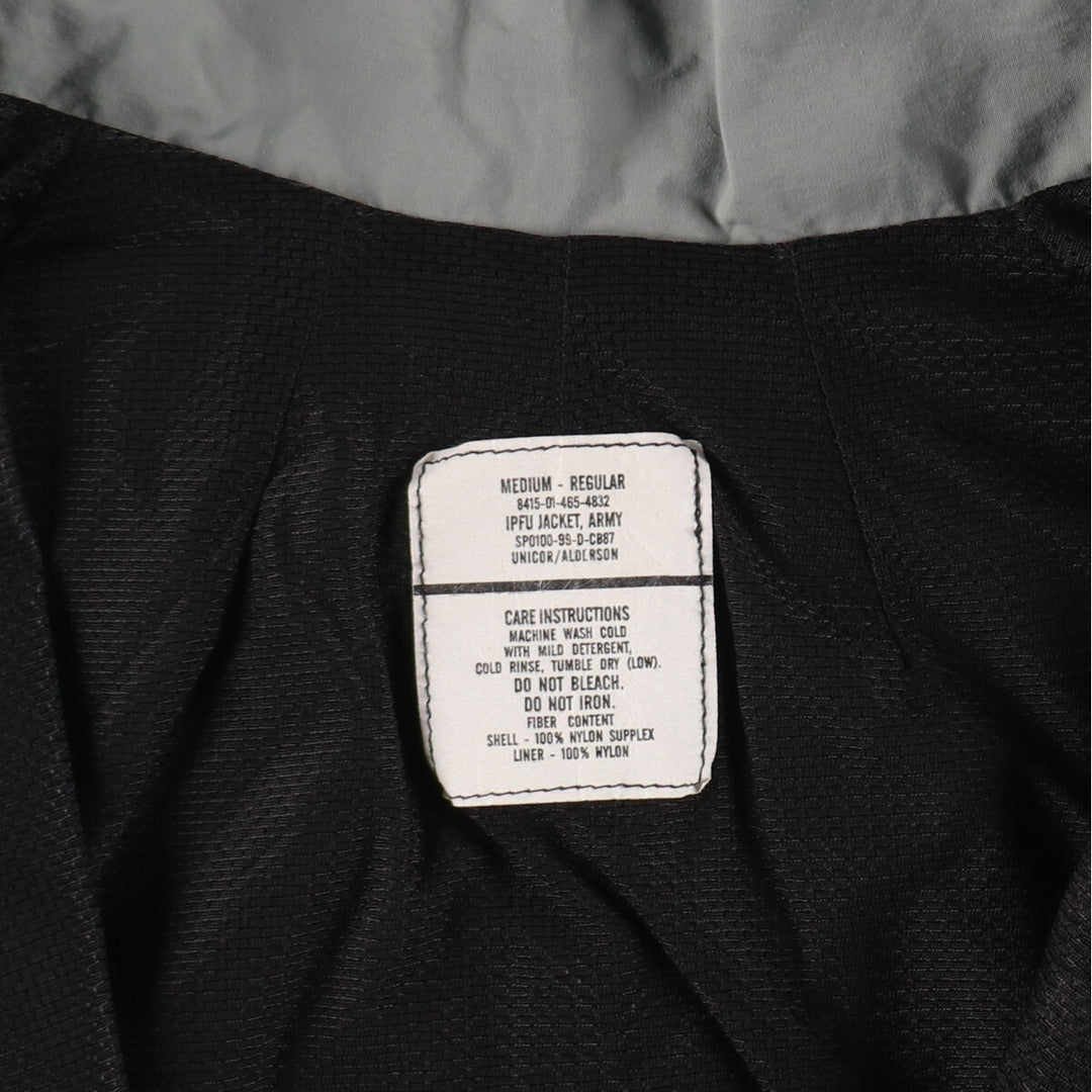 90'S USARMY IPFU Training Jacket Nylon Jacket Made in USA MEDIUM-REGULAR Men's M equivalent /eaa493269