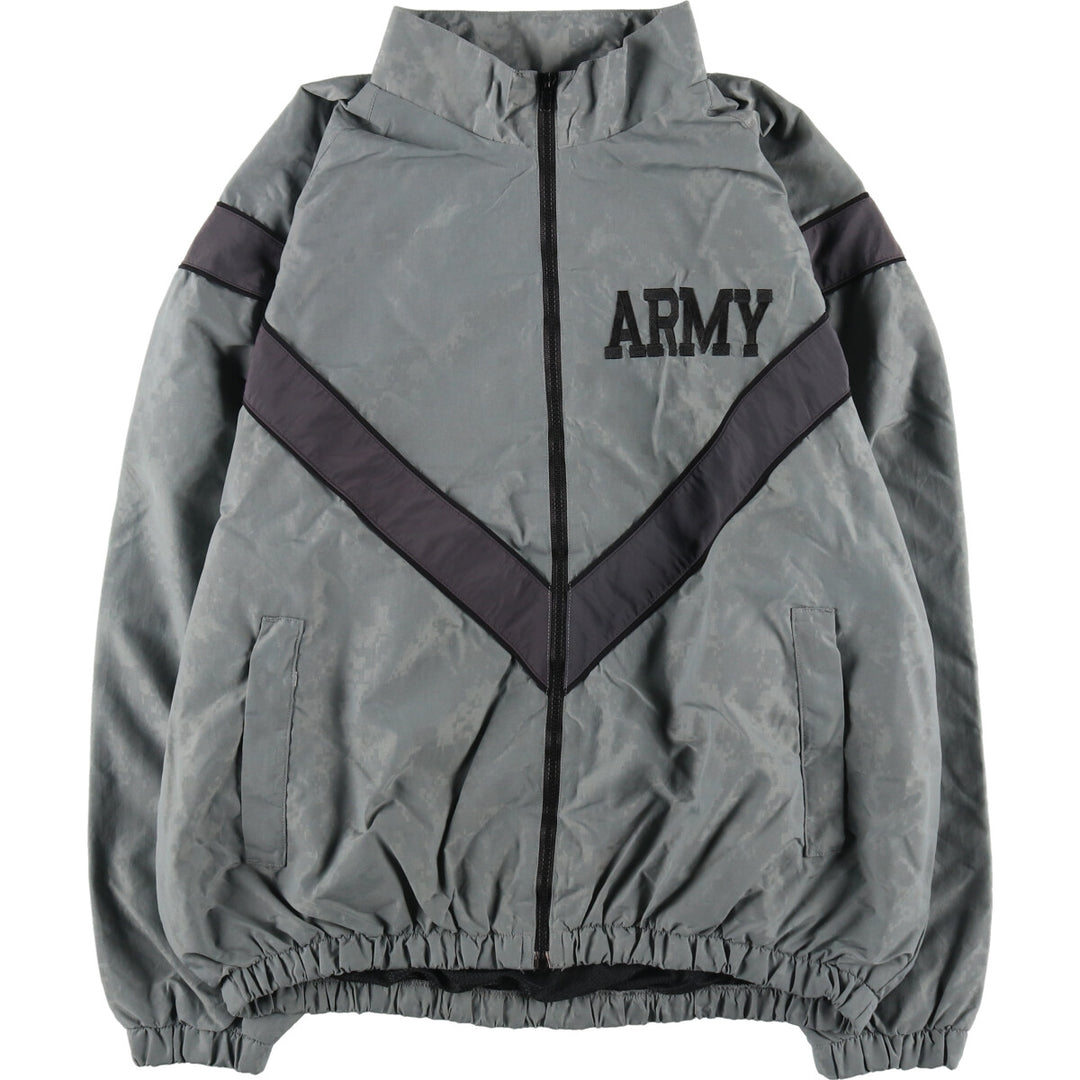 Genuine US Army IPFU Training Jacket, Camouflage Pattern Nylon Jacket, Made in USA, Large/Regular, Men's L equivalent /eaa493271