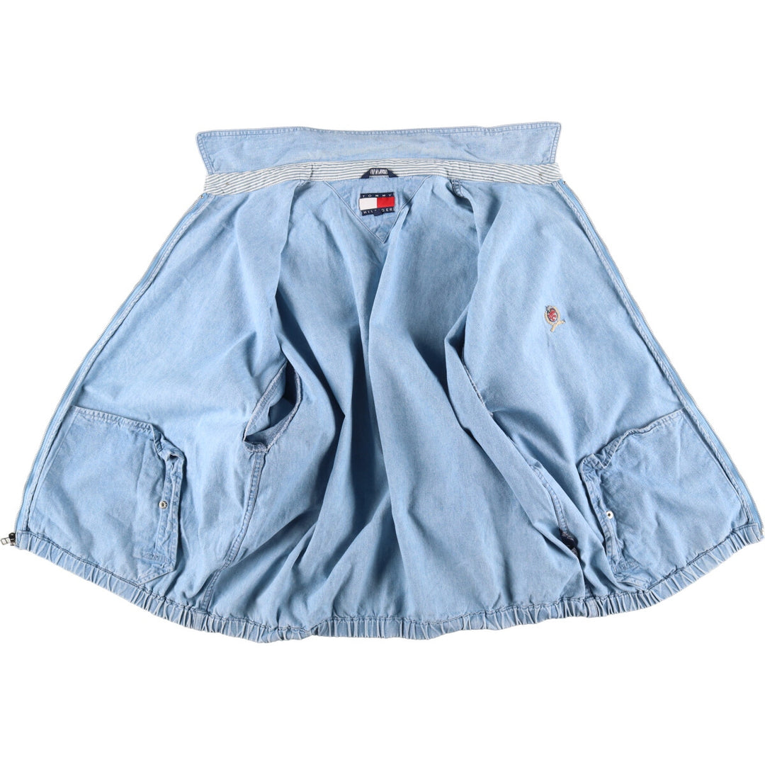 90s~ Tommy Hilfiger Chambray Swing Top Sports Jacket Men's XXL / eaa493277