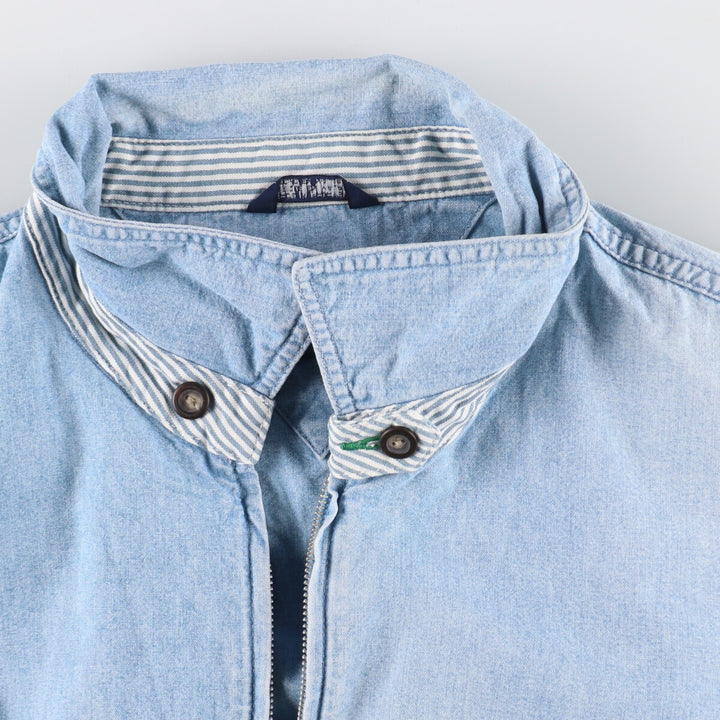 90s~ Tommy Hilfiger Chambray Swing Top Sports Jacket Men's XXL / eaa493277