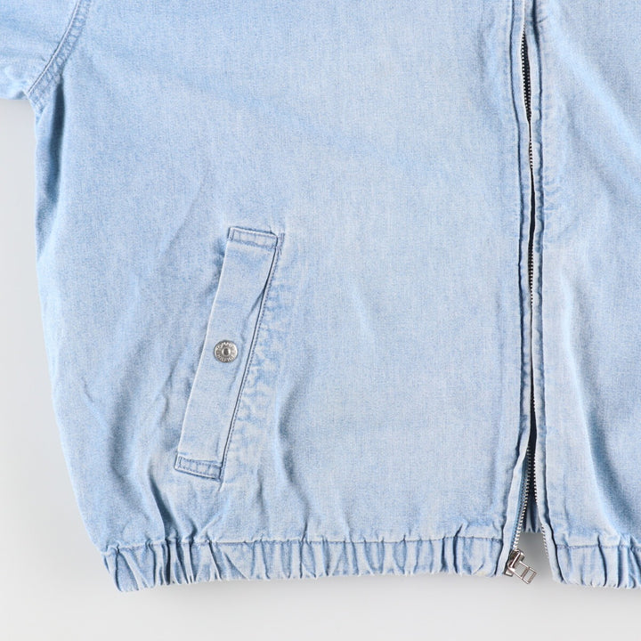 90s~ Tommy Hilfiger Chambray Swing Top Sports Jacket Men's XXL / eaa493277