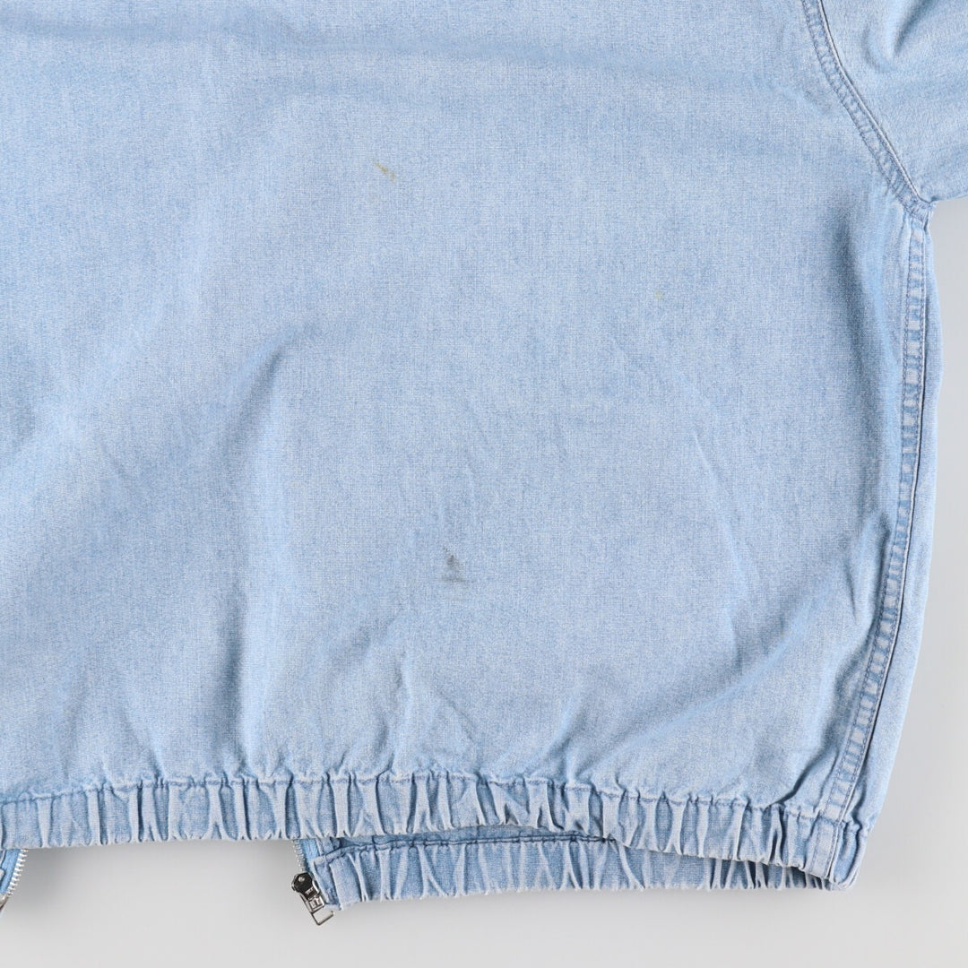 90s~ Tommy Hilfiger Chambray Swing Top Sports Jacket Men's XXL / eaa493277