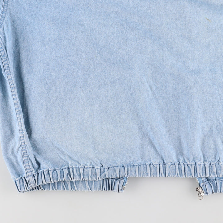 90s~ Tommy Hilfiger Chambray Swing Top Sports Jacket Men's XXL / eaa493277