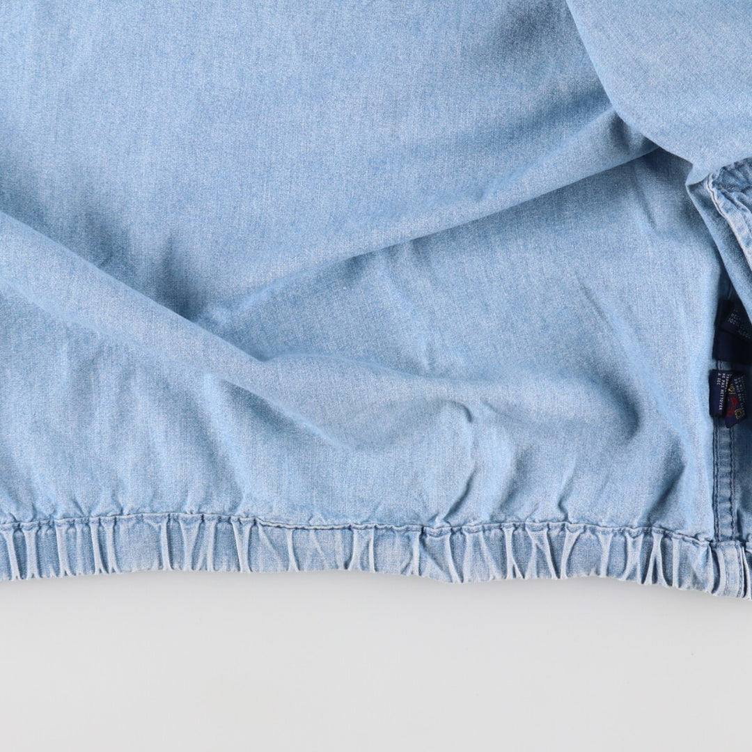 90s~ Tommy Hilfiger Chambray Swing Top Sports Jacket Men's XXL / eaa493277