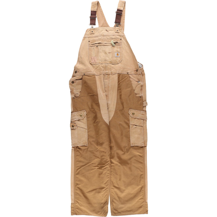 Big size Carhartt double knee duck overalls for men, equivalent to W40 / eaa493342