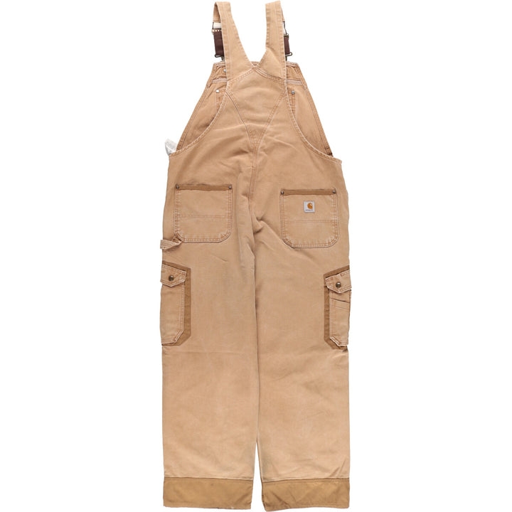 Big size Carhartt double knee duck overalls for men, equivalent to W40 / eaa493342