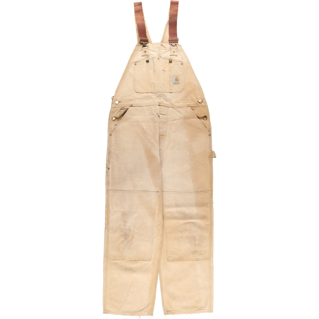 Carhartt Double Knee Duck Overalls Men's W38 equivalent / eaa493343