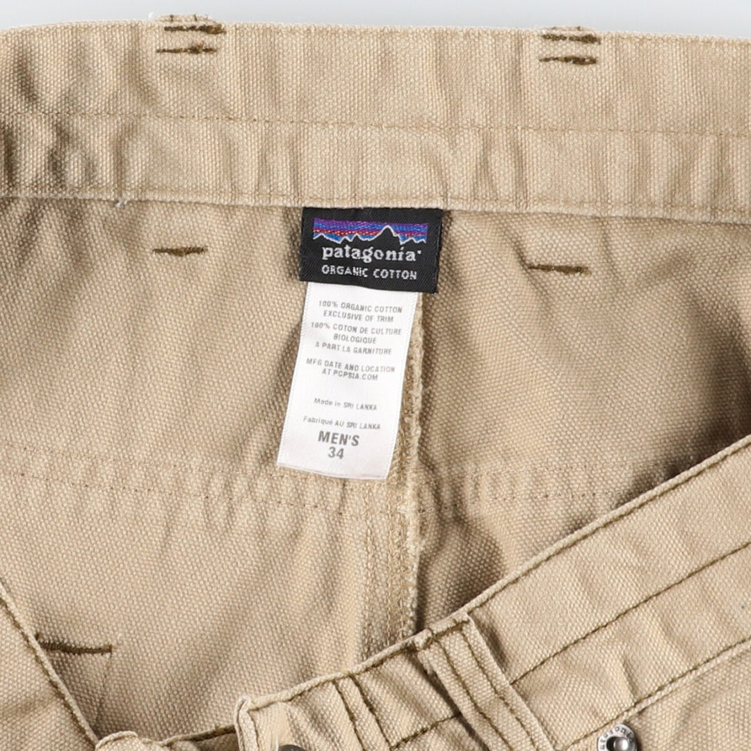 Patagonia ORGANIC COTTON 56965FA12 Duck Pants for Men, Size W35 / eaa493348