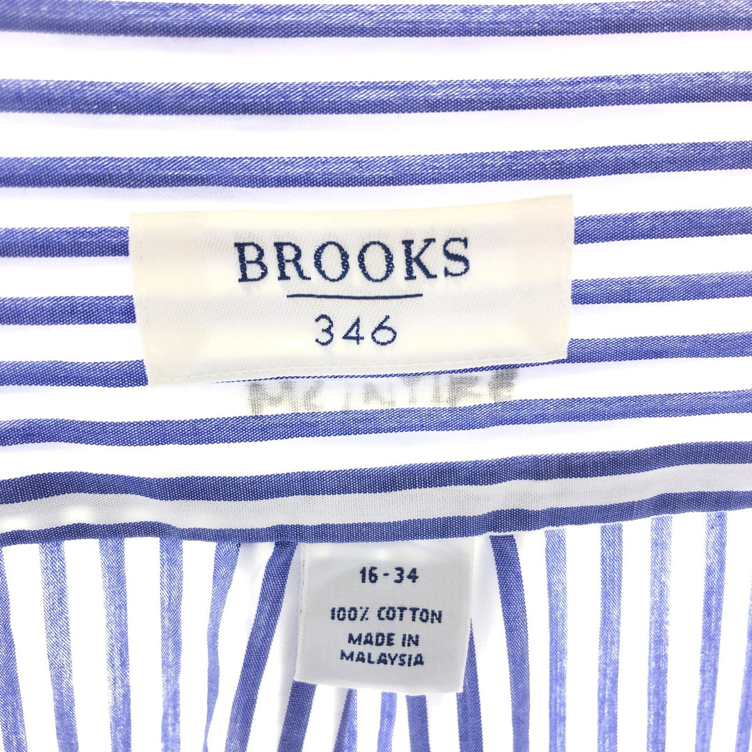 Brooks Brothers 346 Long Sleeve Button-Down Striped Shirt, Men's Size L / eaa493413