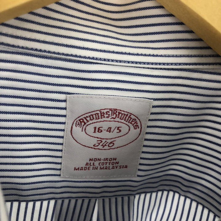 Brooks Brothers 346 Long Sleeve Cotton Striped Shirt Men's Size L / eaa493416