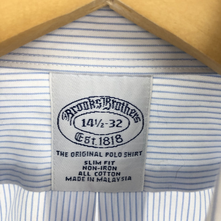 Brooks Brothers Est.1818 Long Sleeve Button-Down Striped Shirt Men's M Size / eaa493418