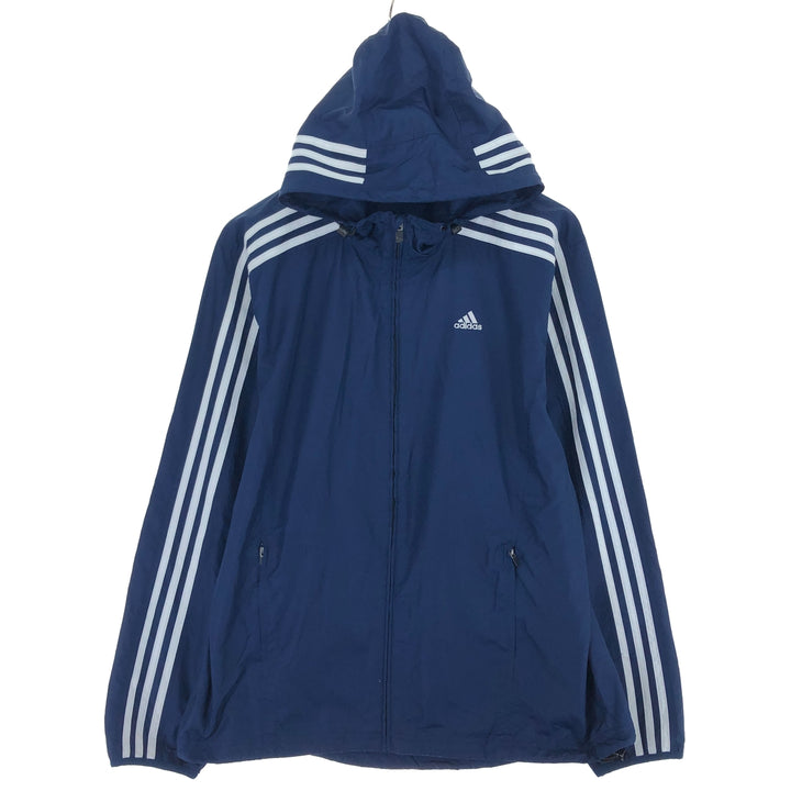 00'S Adidas hooded windbreaker, men's size M / eaa493476