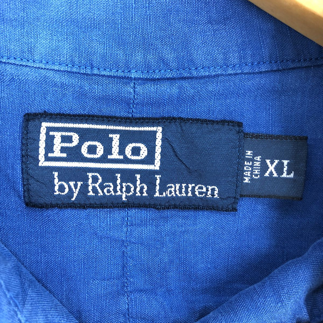 Ralph Lauren POLO by Ralph Lauren Long Sleeve Linen Shirt Men's XL / eaa493483