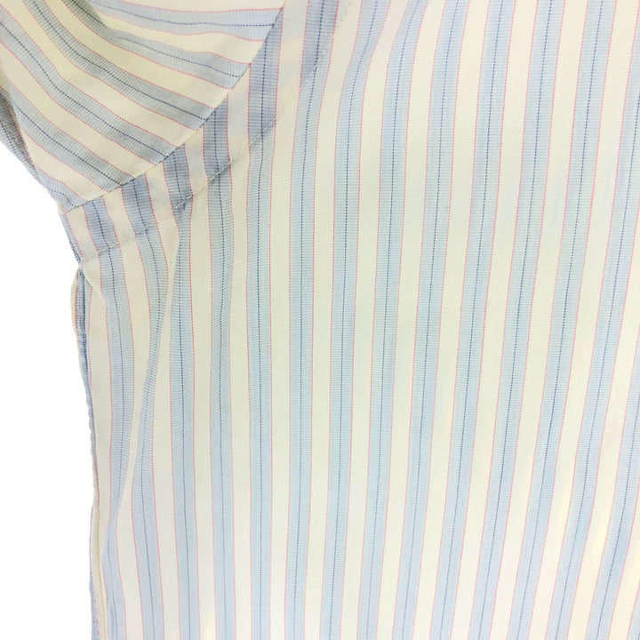 90'S Brooks Brothers Est.1818 Wide Collar Long Sleeve Cotton Striped Shirt Made in USA Men's M Size Vintage /eaa493484