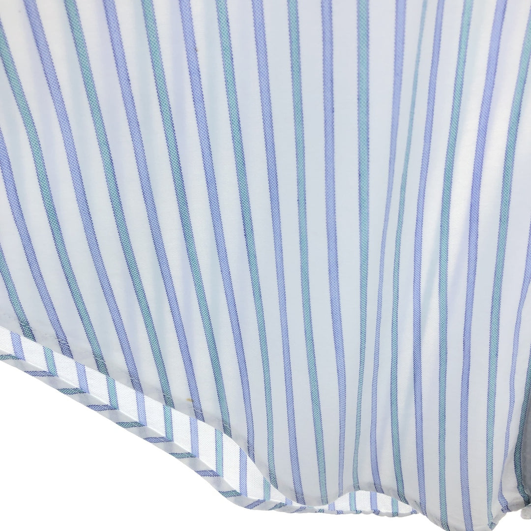 Brooks Brothers MAKERS Long Sleeve Button-Down Striped Shirt Made in USA Men's L /eaa493526