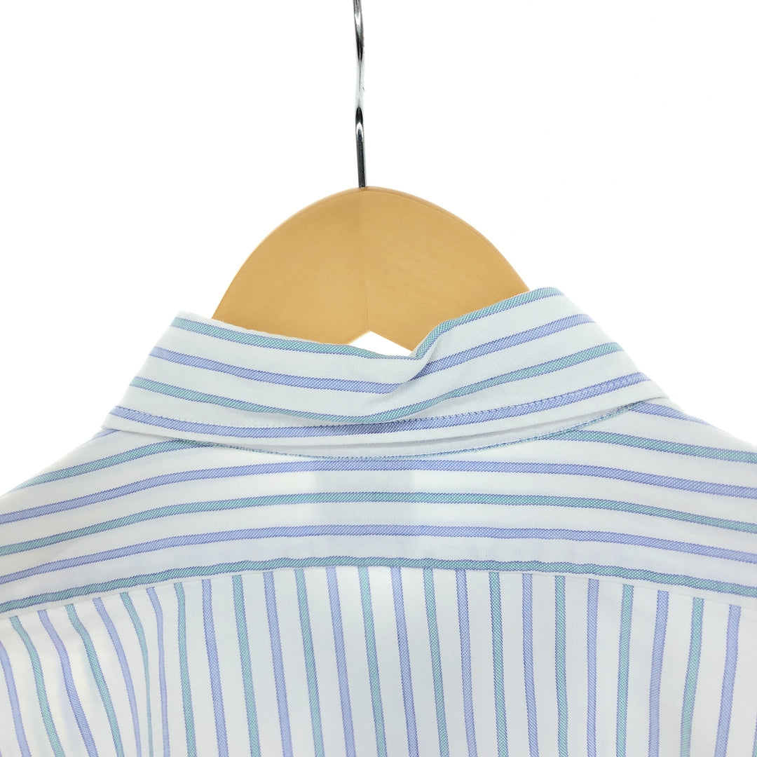 Brooks Brothers MAKERS Long Sleeve Button-Down Striped Shirt Made in USA Men's L /eaa493526