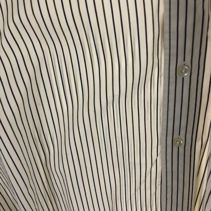 Brooks Brothers MAKERS Long Sleeve Button-Down Striped Shirt Made in USA Men's M Size /eaa493531