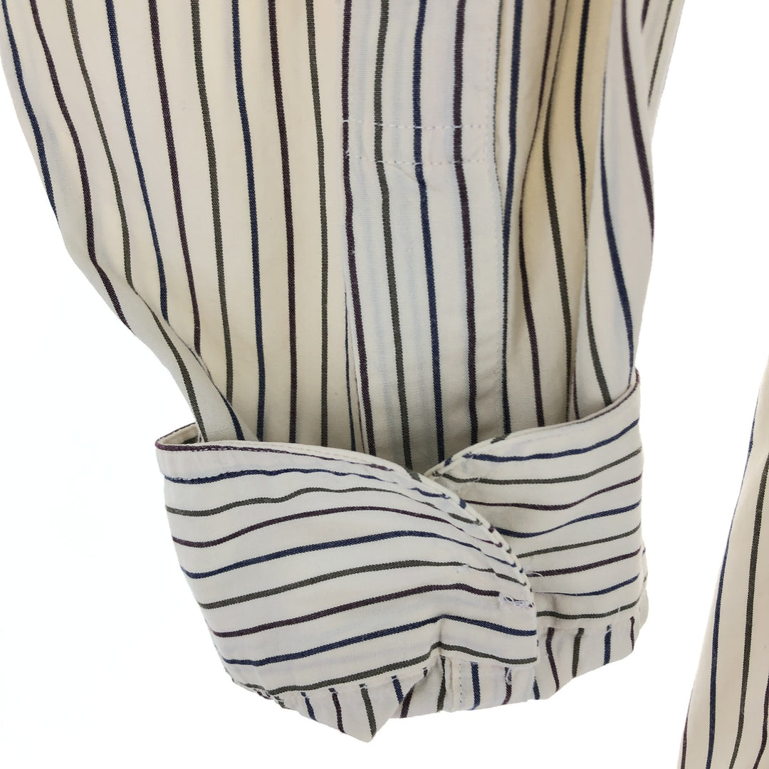 Brooks Brothers MAKERS Long Sleeve Button-Down Striped Shirt Made in USA Men's M Size /eaa493531