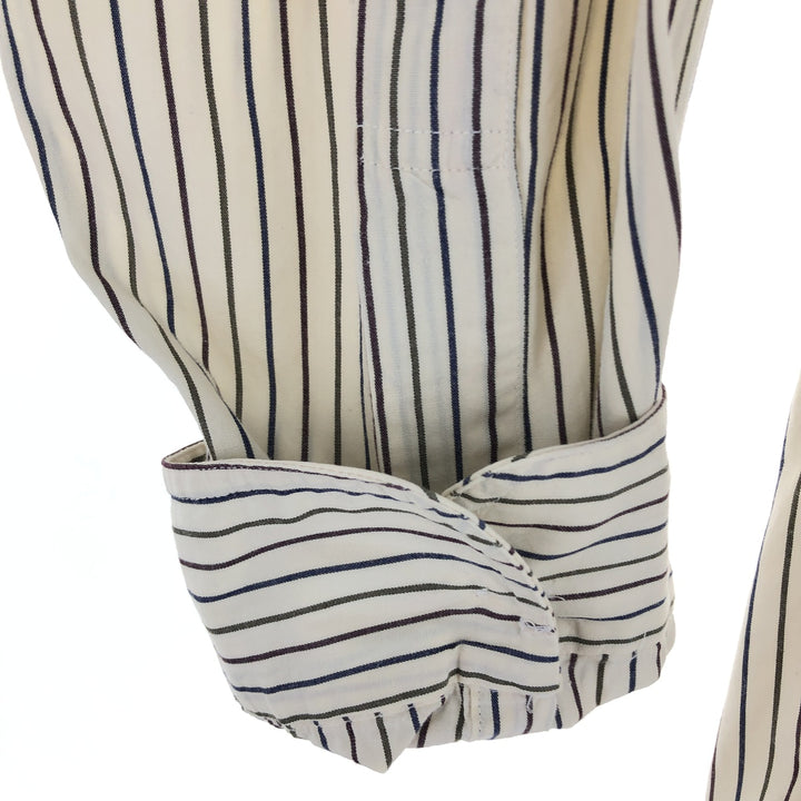 Brooks Brothers MAKERS Long Sleeve Button-Down Striped Shirt Made in USA Men's M Size /eaa493531