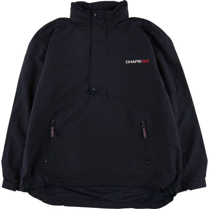 90'S Ralph Lauren CHAPS Half-Zip Nylon Pullover Men's XL Vintage /eaa493539