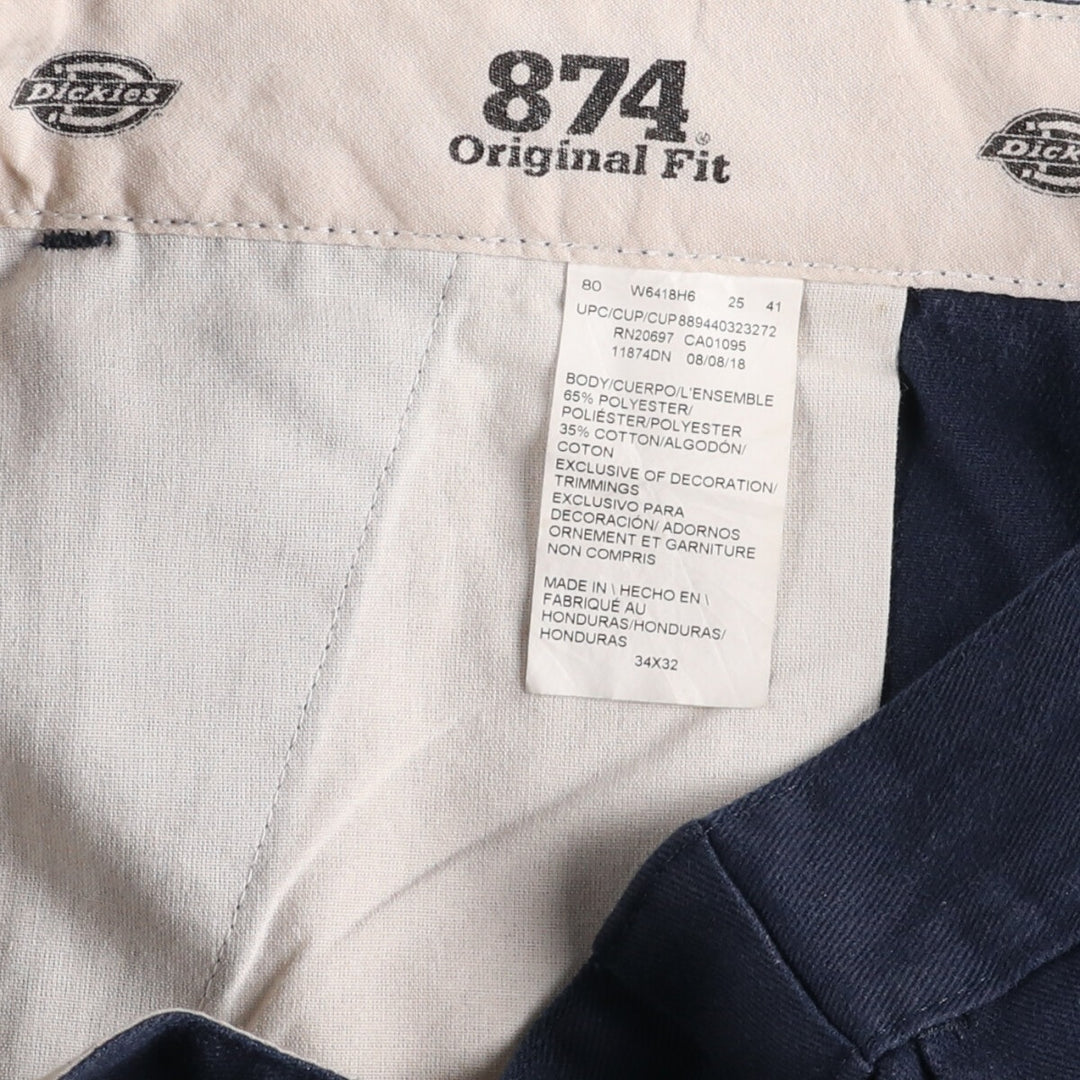 Dickies 874 Original Fit Work Pants Men's W34 equivalent / eaa493562