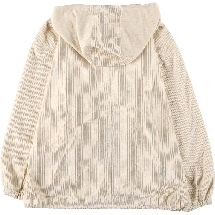 WEATHERVANE Corduroy Cotton Pullover Hoodie Men's L size /eaa493579