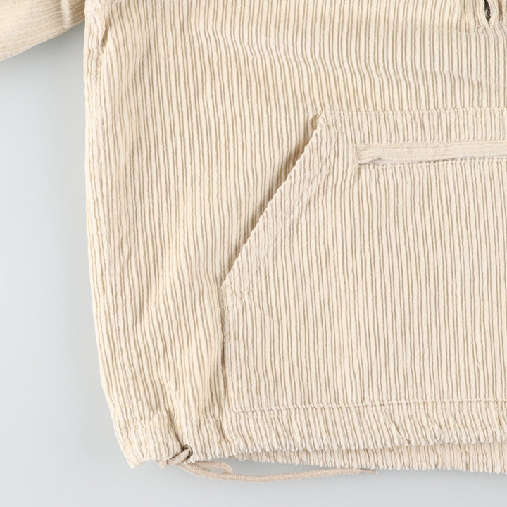 WEATHERVANE Corduroy Cotton Pullover Hoodie Men's L size /eaa493579