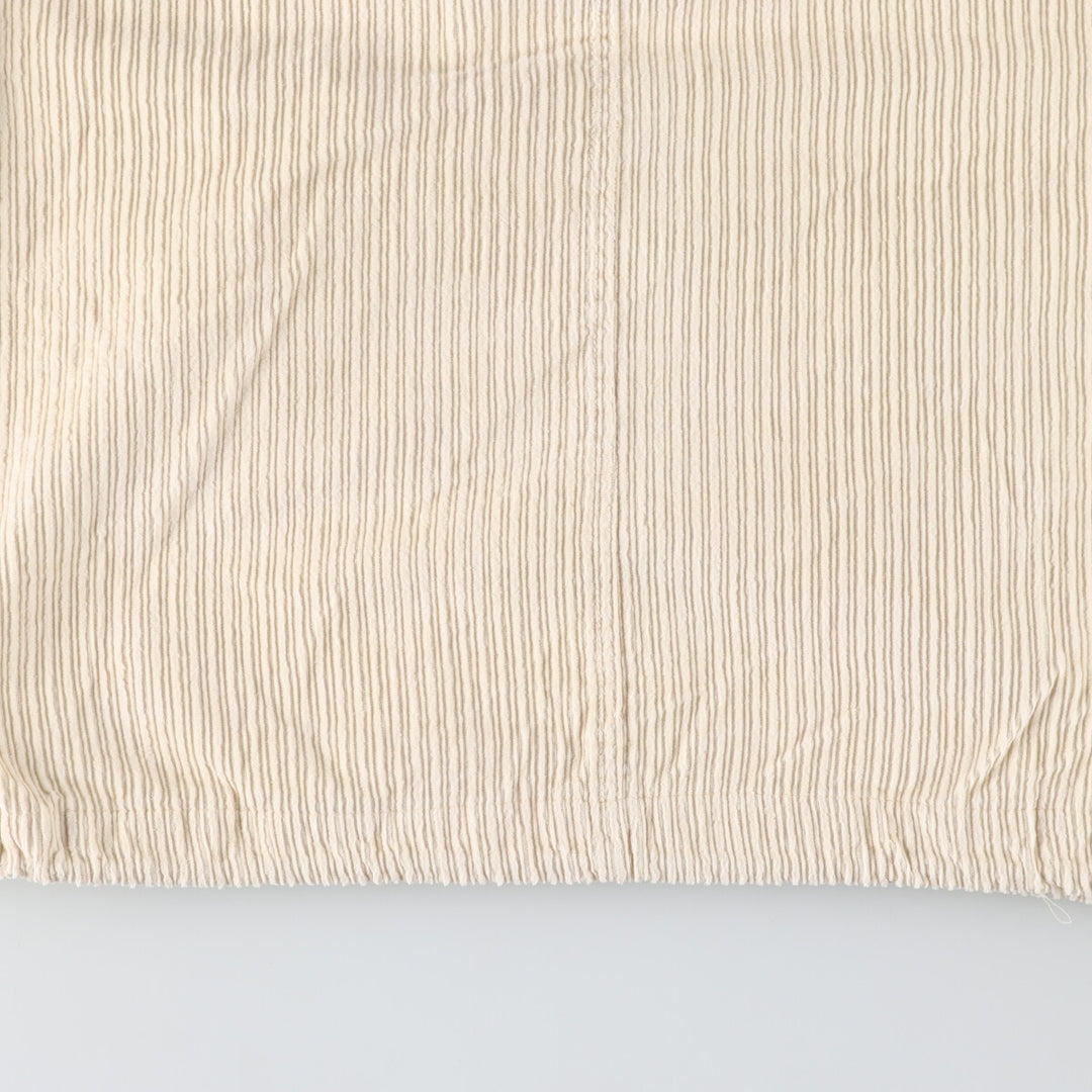 WEATHERVANE Corduroy Cotton Pullover Hoodie Men's L size /eaa493579