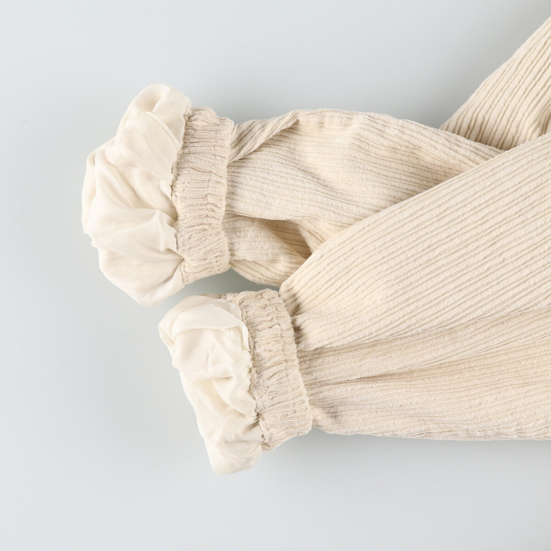 WEATHERVANE Corduroy Cotton Pullover Hoodie Men's L size /eaa493579