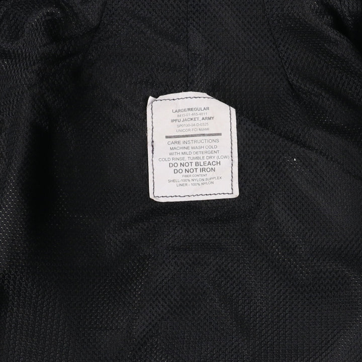 00'S USARMY IPFU Training Jacket Nylon Jacket Made in USA LARGE/REGULAR Men's L equivalent /eaa493588
