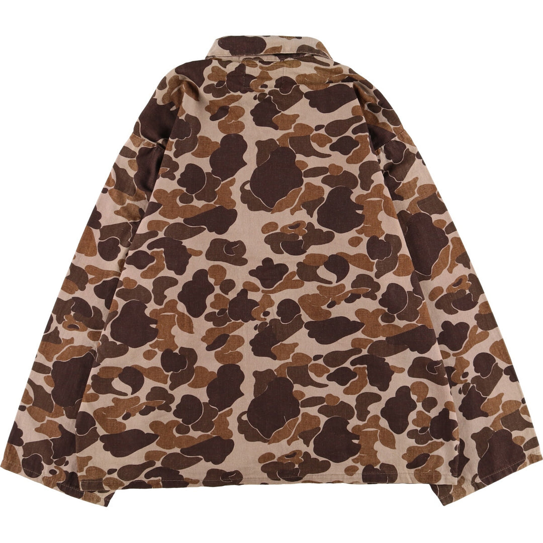 70s~80'S RANGER Camouflage Pattern Duck Hunter Camo Hunting Jacket Men's XL equivalent Vintage /eaa493594