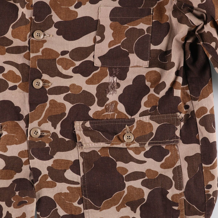 70s~80'S RANGER Camouflage Pattern Duck Hunter Camo Hunting Jacket Men's XL equivalent Vintage /eaa493594
