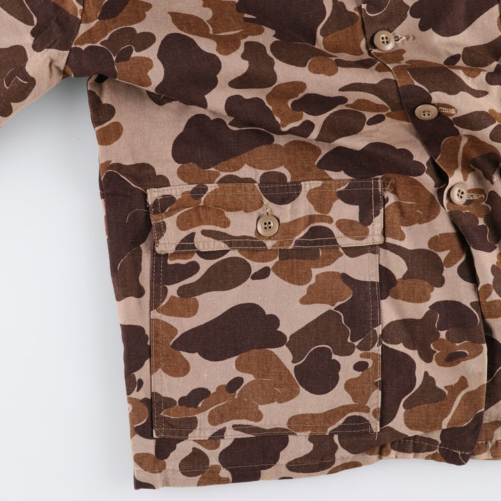 70s~80'S RANGER Camouflage Pattern Duck Hunter Camo Hunting Jacket Men's XL equivalent Vintage /eaa493594