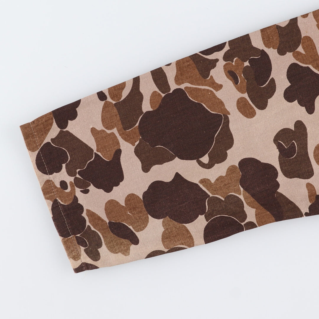 70s~80'S RANGER Camouflage Pattern Duck Hunter Camo Hunting Jacket Men's XL equivalent Vintage /eaa493594