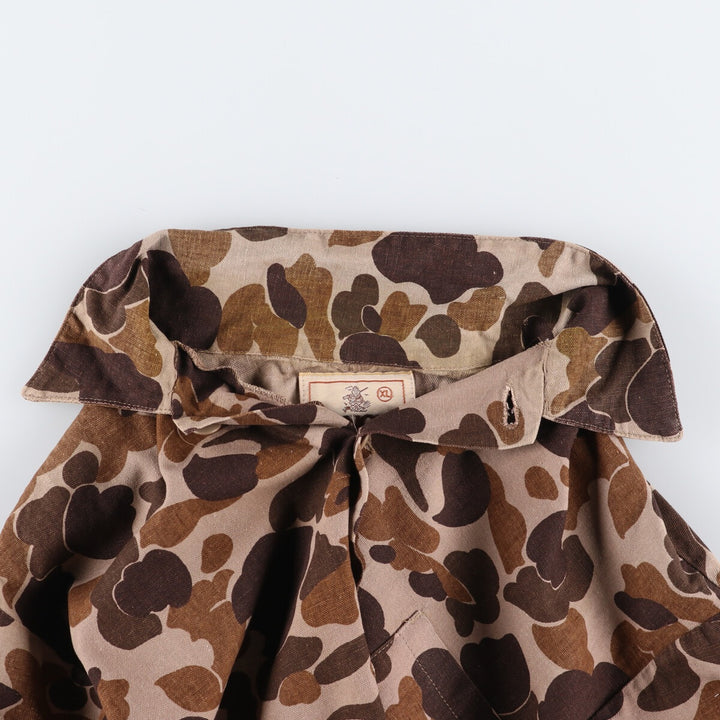 70s~80'S RANGER Camouflage Pattern Duck Hunter Camo Hunting Jacket Men's XL equivalent Vintage /eaa493594