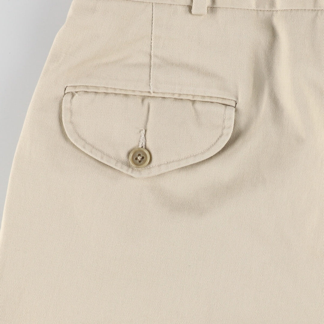 80'S LLBean Two-pleat Chino Pants Made in USA Men's W35 Vintage /eaa493676