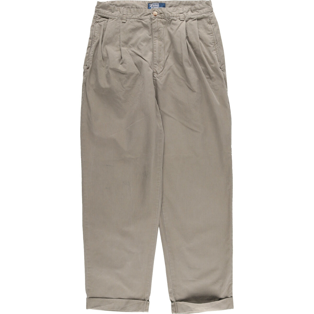 Ralph Lauren POLO by Ralph Lauren Two-pleat Chino Pants for Men, W31 equivalent / eaa493686